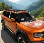 Платформа на крышу с лестницей для Jetour G700 2025+ Джетур крыша багажник органайзер