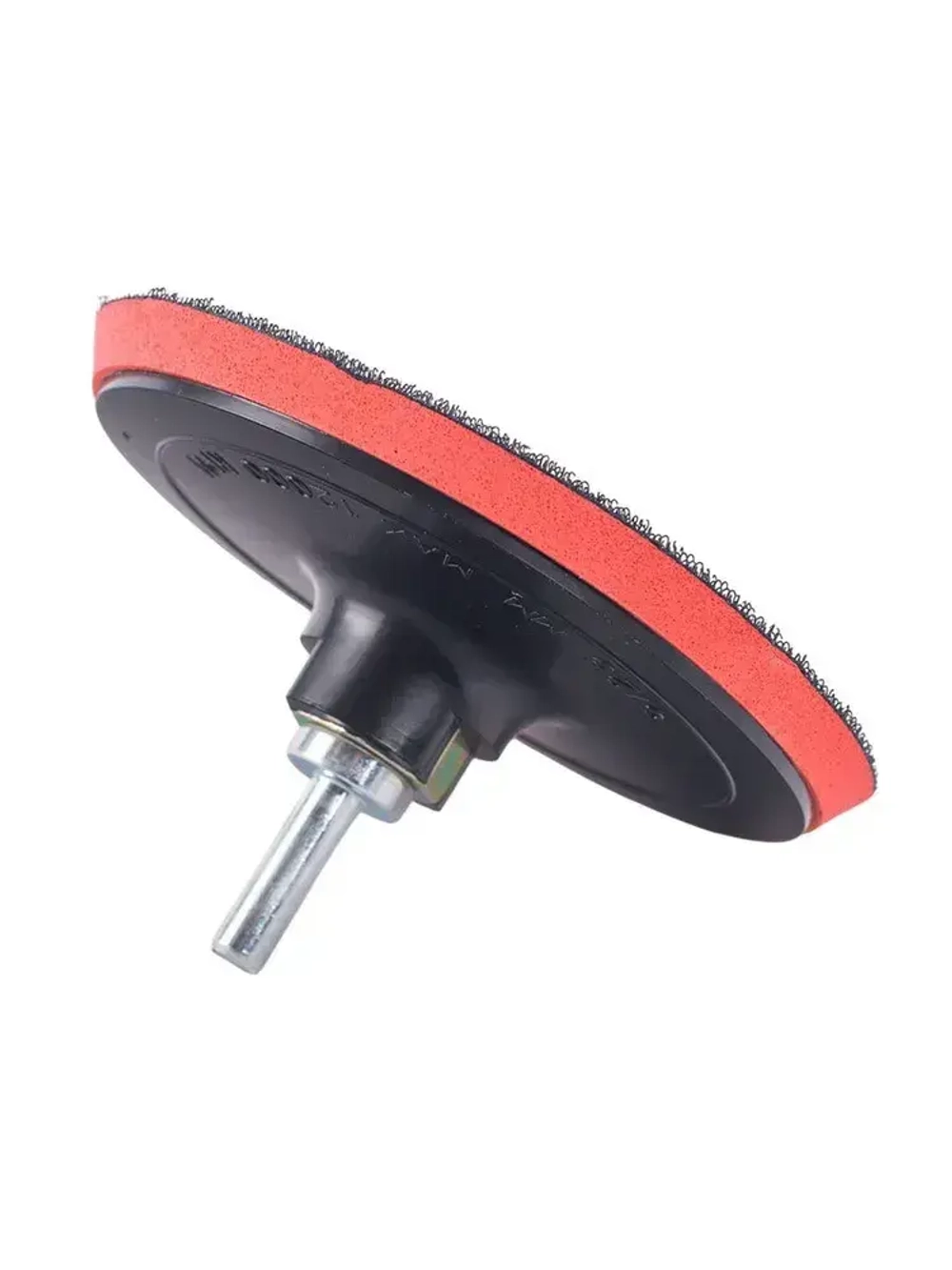 Тарелка опорная 125 мм насадка для дрели и УШМ для АГШК (черепашки) с липучкой и адаптером VIRA