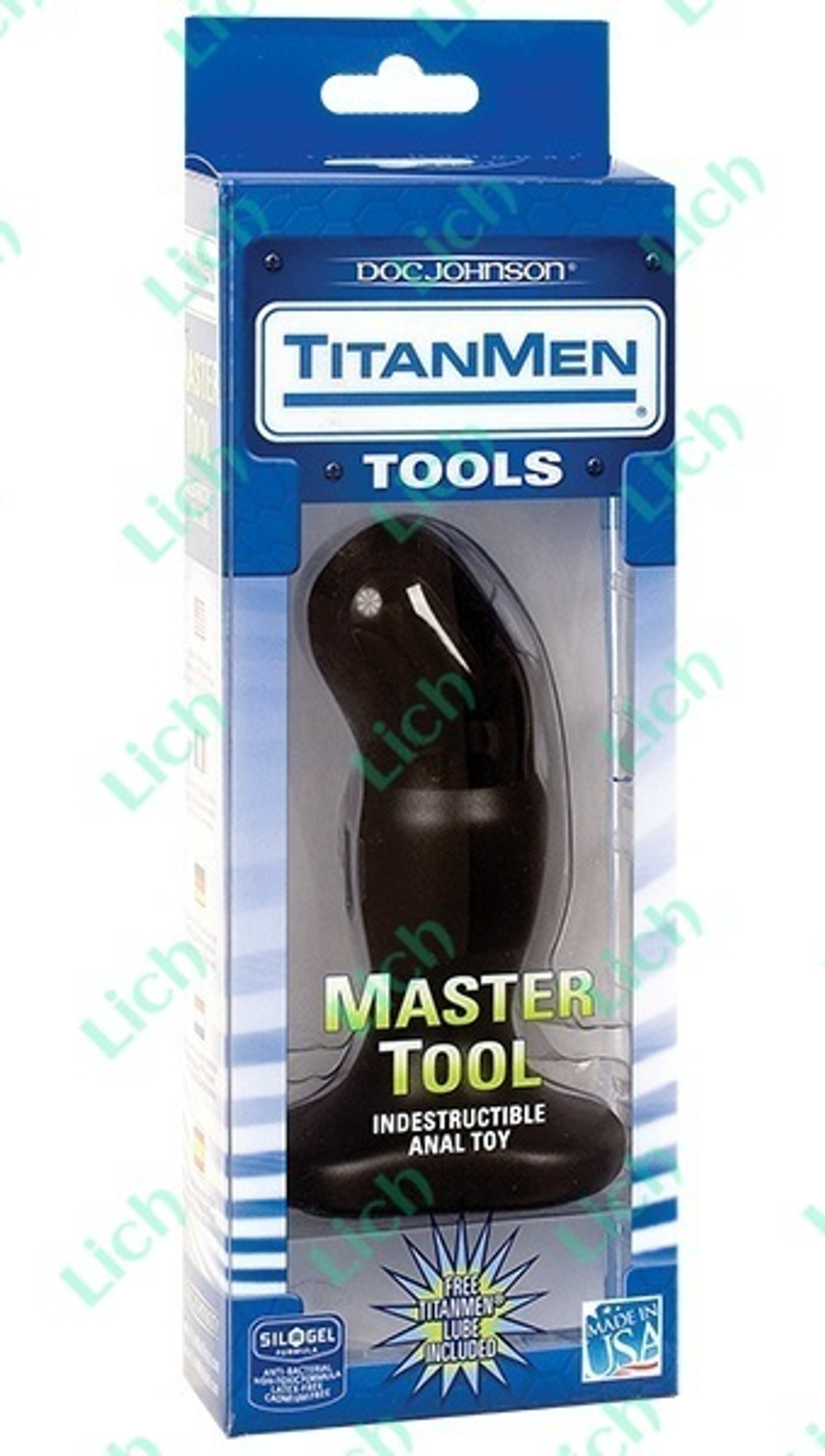 Изогнутая анальная пробка TITANMEN MASTER TOOL #1