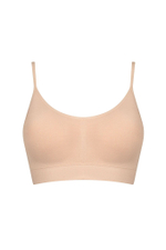 Бюстгальтер-топ Bamboo Lounge (Размер: XL) (Цвет: телесный)