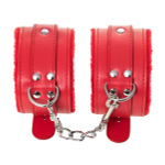 Красные оковы из искусственной кожи ToyFa Anonymo 310155