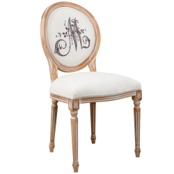 Стул Объект мечты Монограмма буквы M