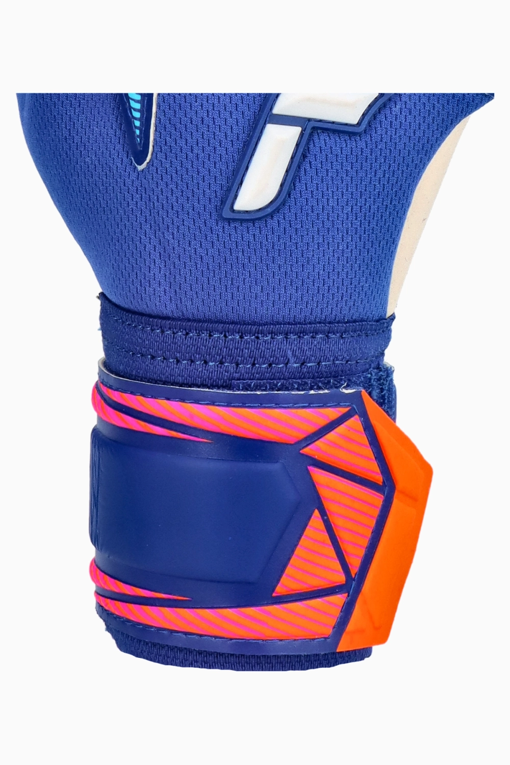 Вратарские перчатки Reusch Attrakt Gold X NC Junior - синий