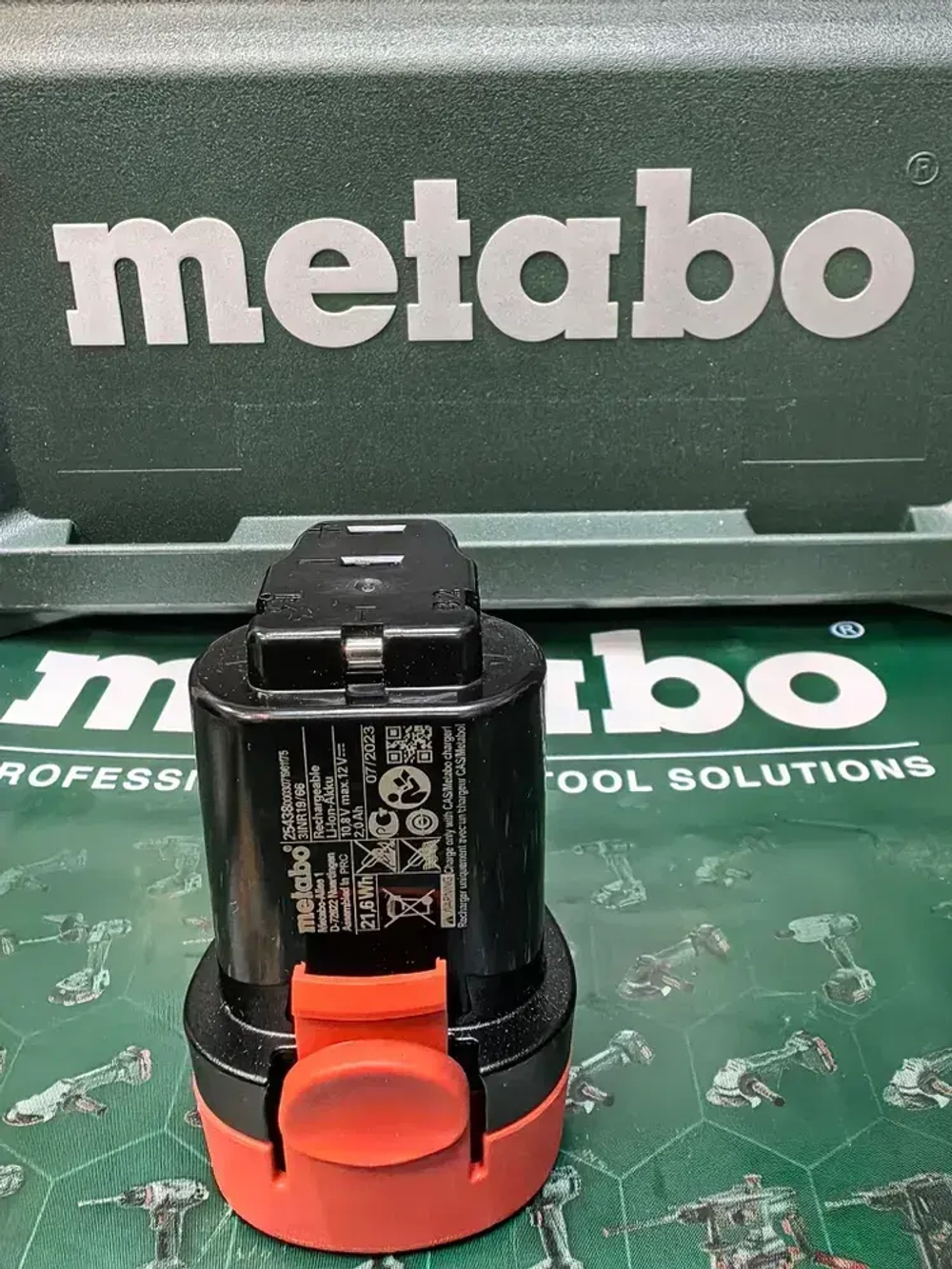 Аккумулятор Metabo 12V 2.0 Ah Li-Ion PowerMaxx BS 625438000 10.8В ,12В 2.0 Ач; Li-Ion .Metabo 625438000 (10.8-12В) Без упаковки .