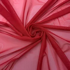 Сетка эластичная темно-красная (цв. 101) Lauma, тонкая