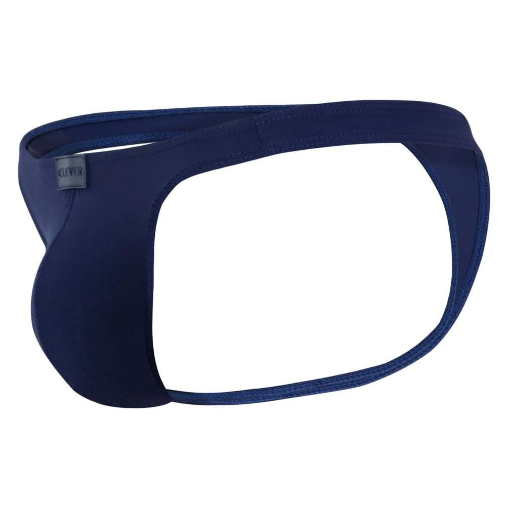 Мужские трусы тонги темно-синие Clever Moda DESIRABLE THONG 183008