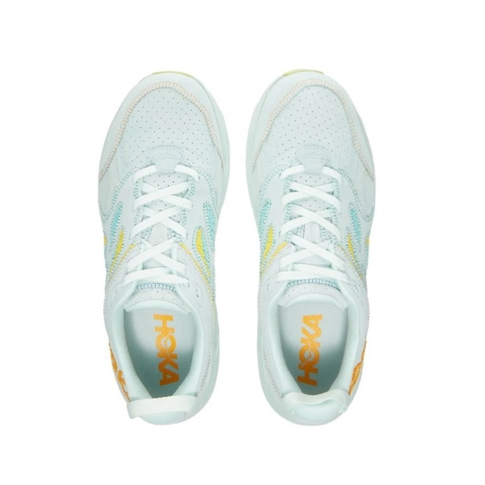 Кроссовки мужские HOKA U CLIFTON L EMBROIDERY Blue Glass / Radiant Yellow