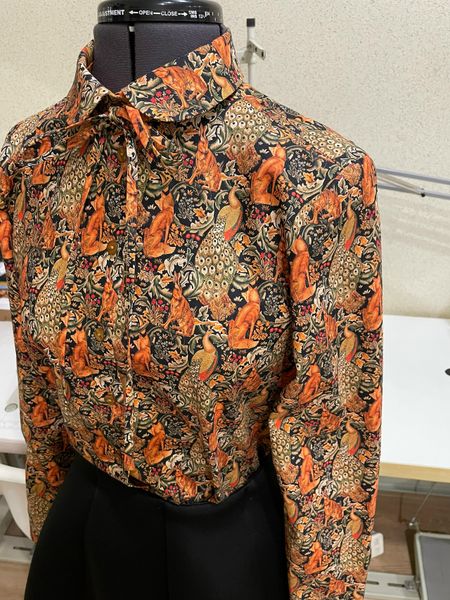 В ПУТИ, ЛИСЫ, ЗАЙЦЫ, ПАВЛИНЫ В СТИЛЕ У. МОРРИСА , 100% хлопок 3