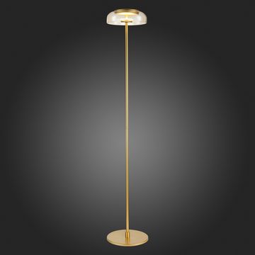 SL6002.205.01 Торшер ST-Luce Золотистый/Янтарный LED 1*7W 4000K LAZIO