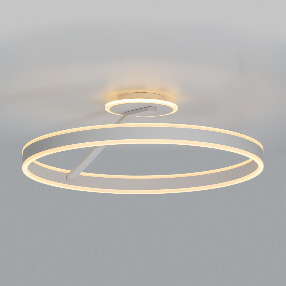 Citilux Дуэт CL719760 LED Люстра с пультом Белая