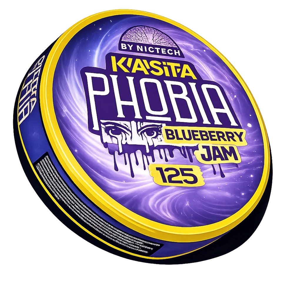 KASTA PHOBIA (125 МГ) - ЧЕРНИЧНЫЙ ДЖЕМ