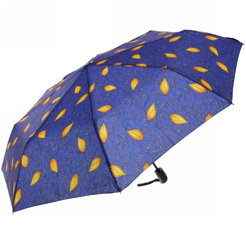 New Зонт женский автомат «Ultramarine - Одвента», микс 4 цвета, 8 спиц, d-108см, длина в слож. виде 28см
