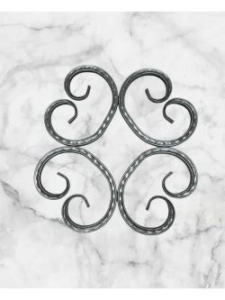 Кованый элемнт "Бублик-большой" 4 шт