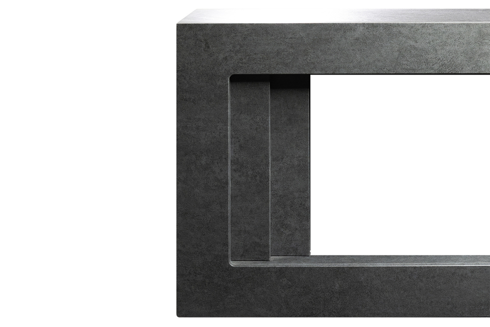 Каминокомплект Line 42 SFT White Marble - Белый мрамор с очагом Vision 42 LED