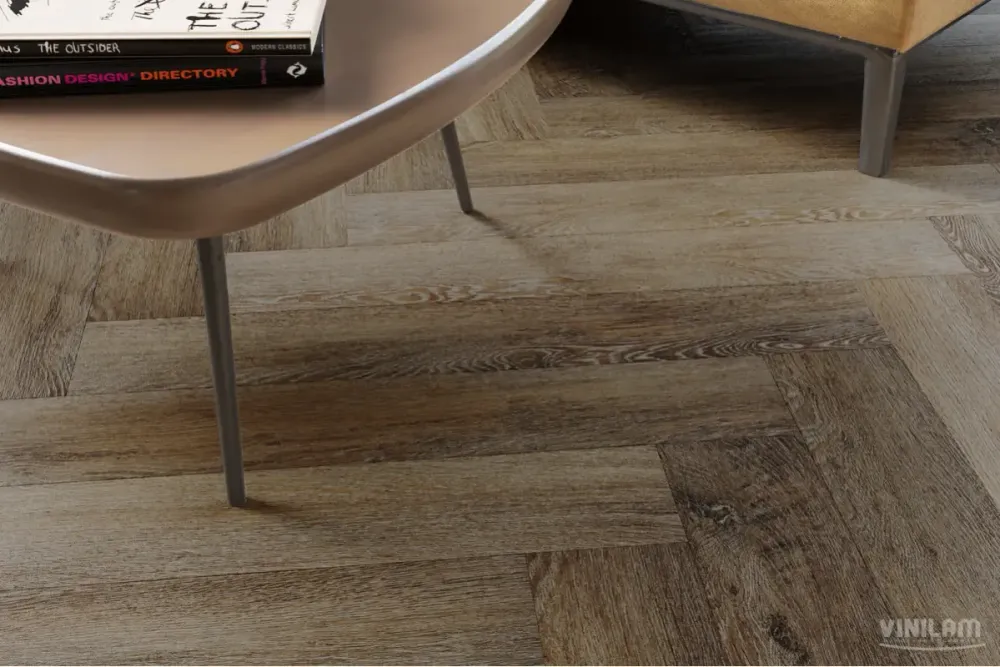 Vinilam Parquet Herringbone Glue Паркет Тусон, 2,79 м²