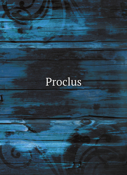 Proclus | Thomas Taylor Proclus