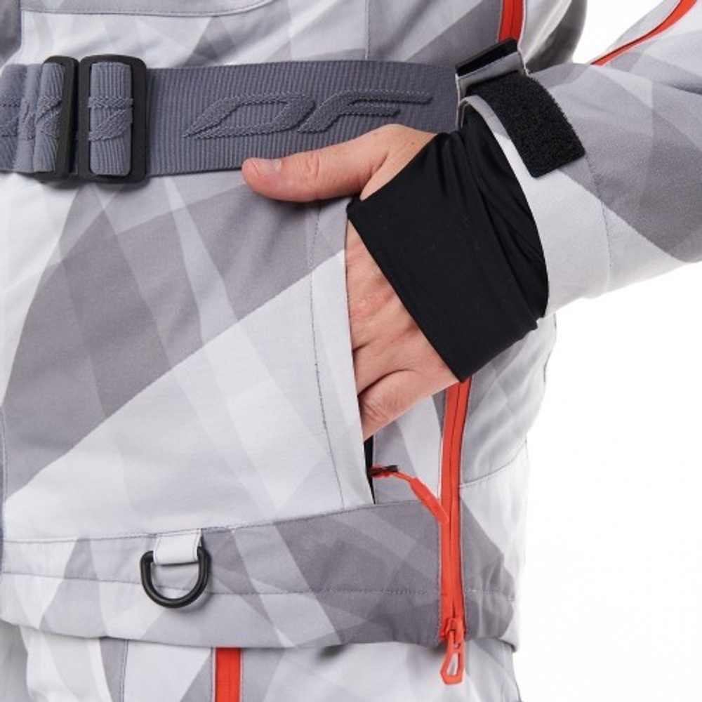 DRAGONFLY Зимняя куртка EXPEDITION Camo - Grey 2024