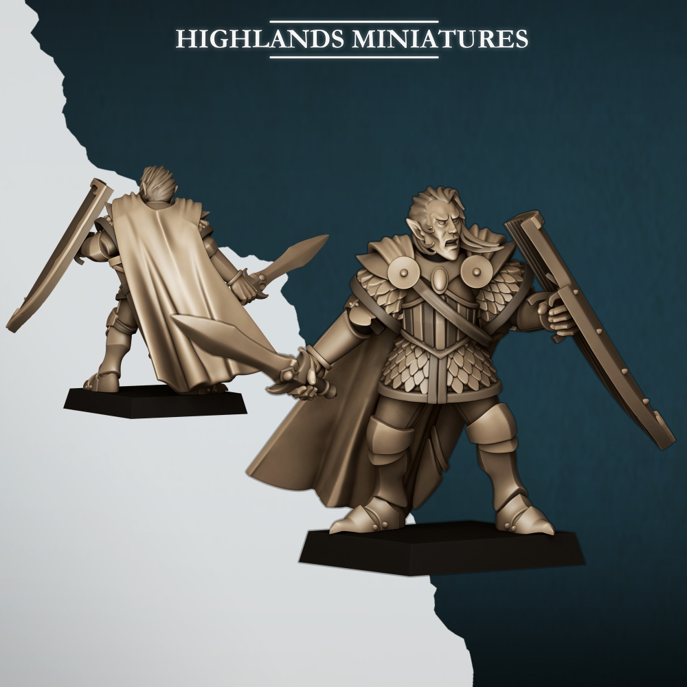 Elves/Aegean Elf Prince on Foot