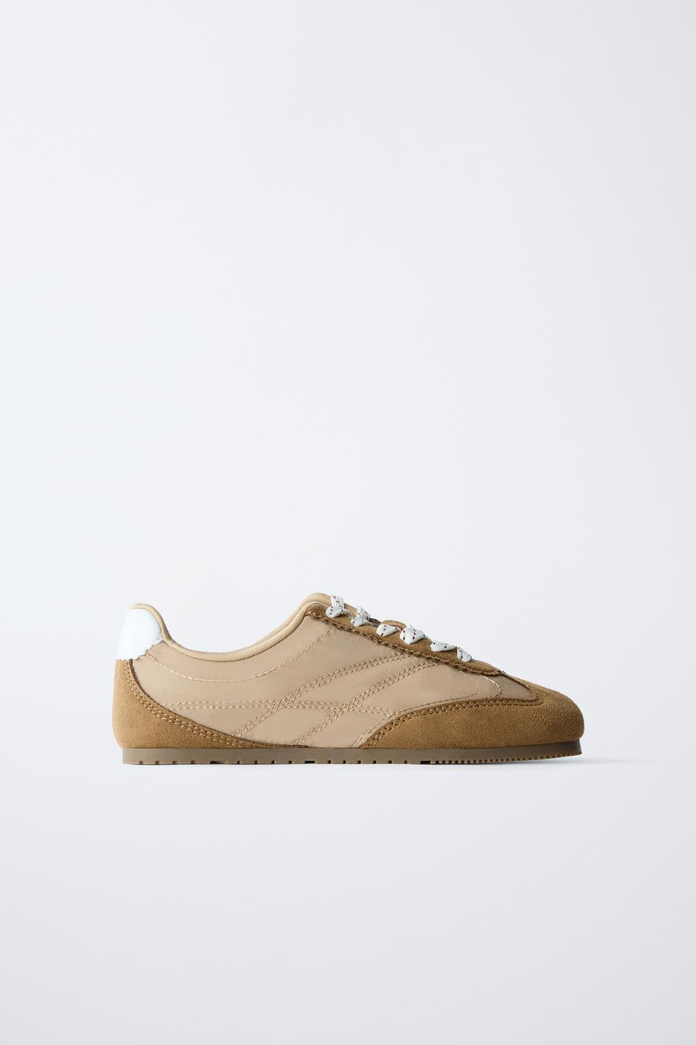 ZARA МЯГКИЕ КЕДЫ, КОРИЧНЕВЫЙ