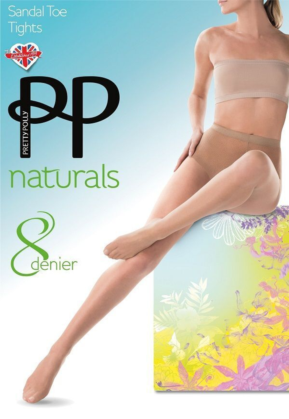 Колготки с легким блеском Naturals (Размер: XL) (Цвет: золотистый)