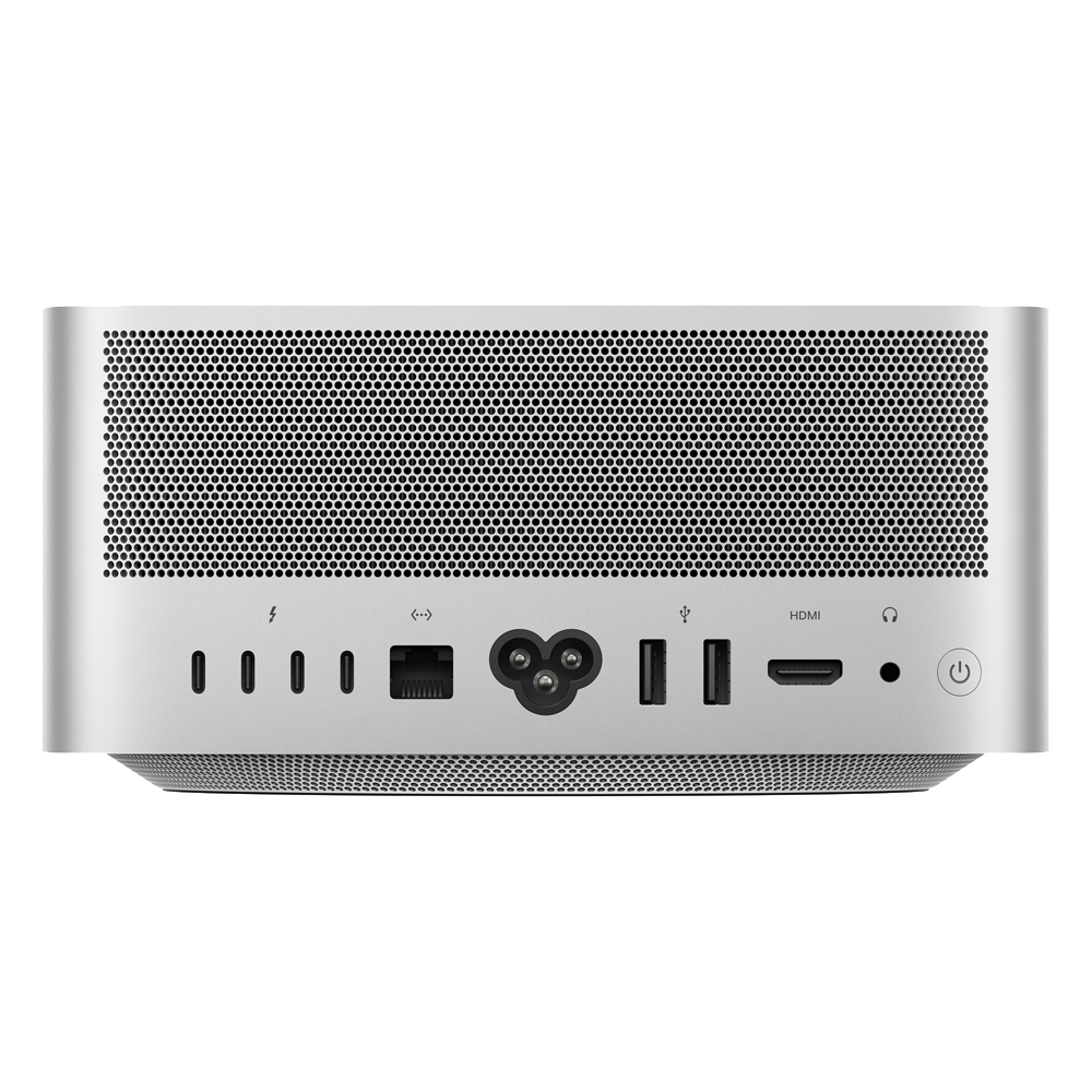 Компьютер Apple Mac Studio (M4 Max, 14C CPU/32C GPU, 2025), 36/512GB, Silver (Серебристый)