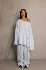 Лонгслив OVER из трикотажа