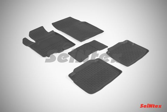 Резиновые коврики в салон Suzuki SX4 II (2013-наст. время) "Высокий борт"