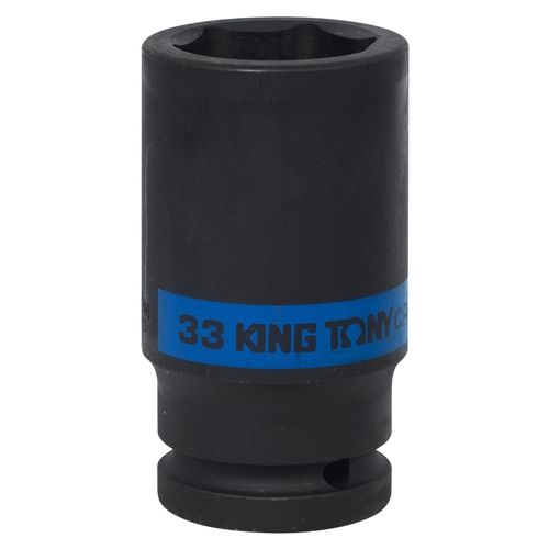 KING TONY (643533M) Головка торцевая ударная глубокая шестигранная 3/4", 33 мм