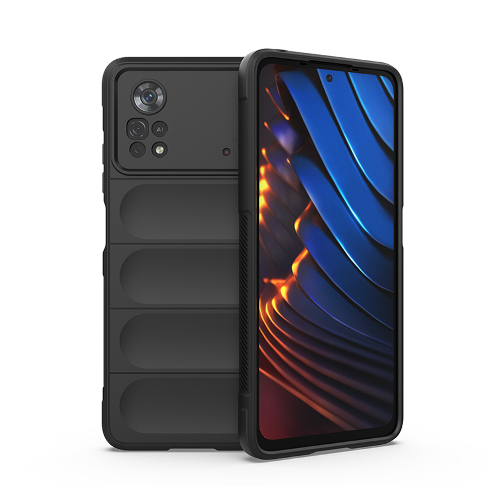 Противоударный чехол Flexible Case для Xiaomi Poco X4 Pro 5G