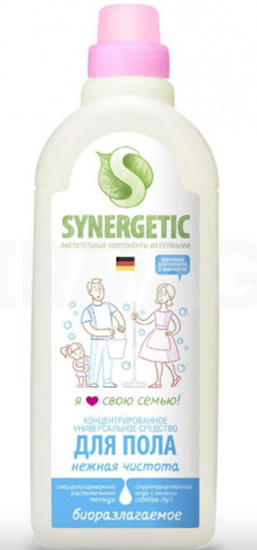 Synergetic Средство для мытья полов Нежная чистота 750мл