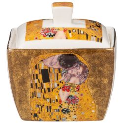 ЧАЙНЫЙ СЕРВИЗ LEFARD "ПОЦЕЛУЙ" (Г. КЛИМТ) НА 6 ПЕР. 14 ПР. 1300/300/250 МЛ ЗОЛОТОЙ (КОР=2НАБ.)