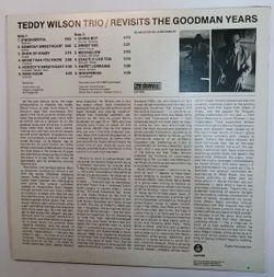 Teddy Wilson Trio Revisits The Goodman Years (Yugoslavia 1983)