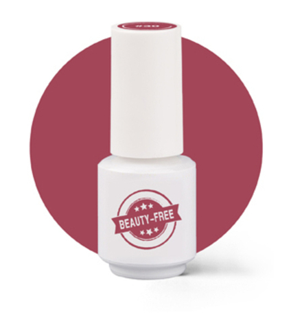 Гель-лак BEAUTY-FREE №30 шоколадно-вишневый, 4 мл