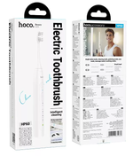 Зубная щетка электрическая HOCO HP60, 15 скоростей, вибрация 40000раз/мин, 1200mAh White