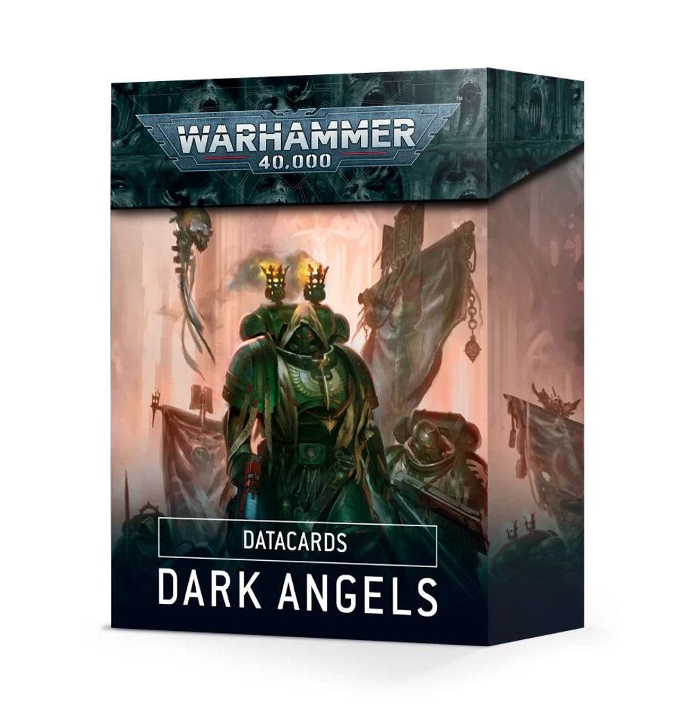 Datacards: Dark Angels 9 редакции на английском языке