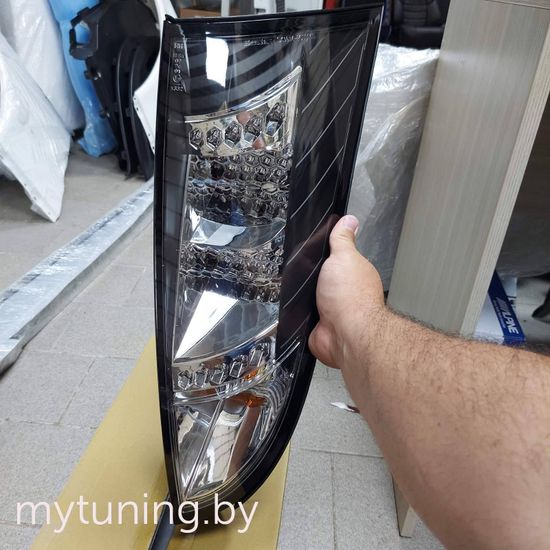 Задние фонари Ford Focus 1 black led