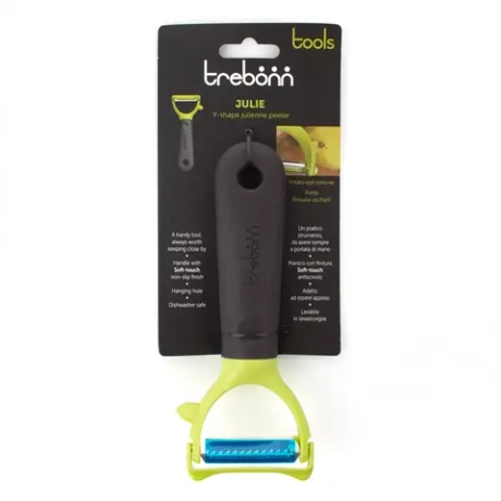 Овощечистка и овощерезка 2-в-1 16.5см Trebonn Kitchen Tools