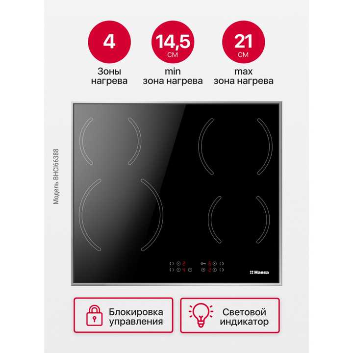Электрическая панель Hansa BHCI66388