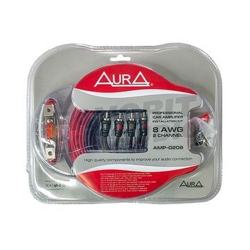 Комплект подкл. AURA AMP-0208 2*8GA