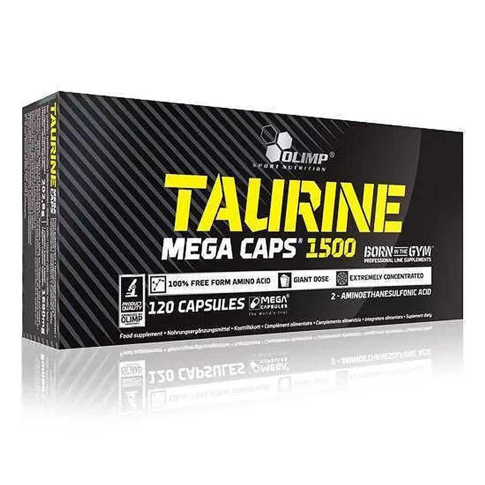 Taurine Mega Caps 1500 120 caps