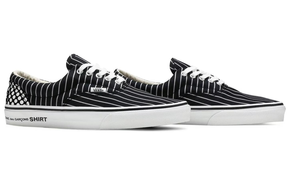 Supreme X Cdg X Vans Era Pinstripe