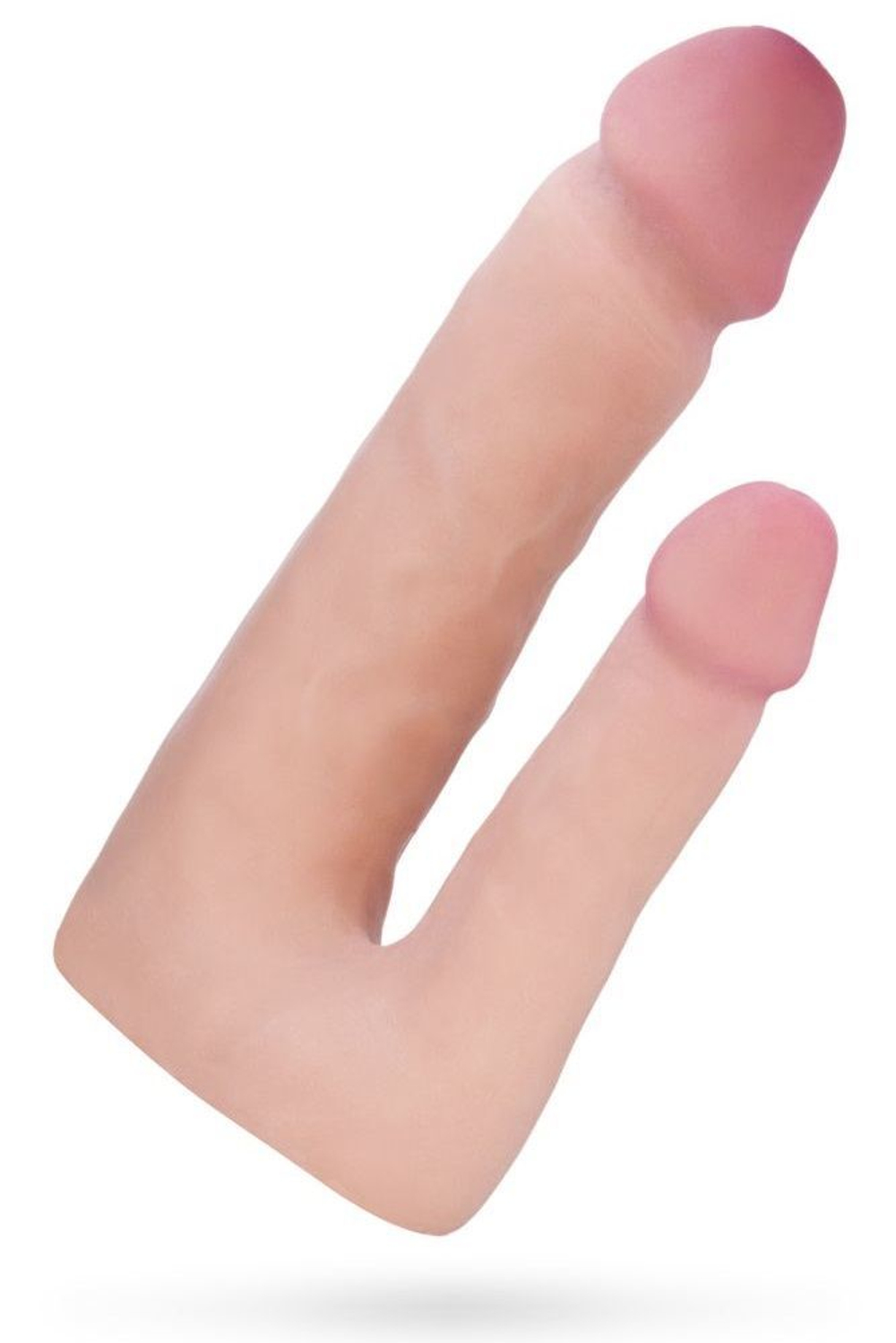 Поясной страпон ToyFa RealStick Elite – двойное проникновение, 19 см