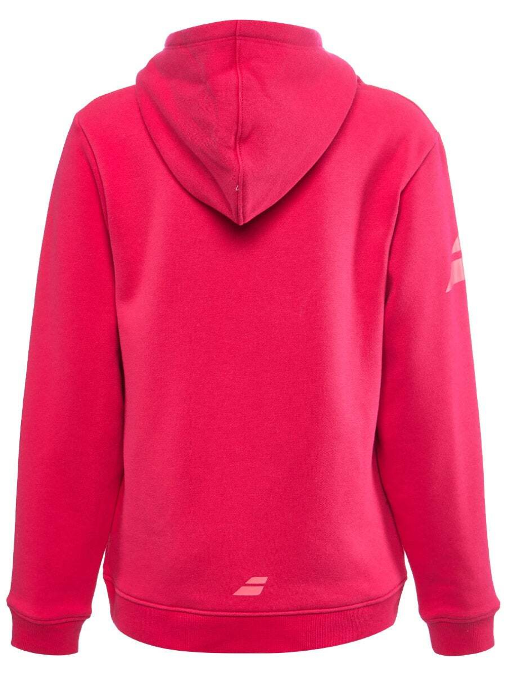 Кофта для девочки теннисная  Babolat Exercise Hood Sweat Jr - red rose
