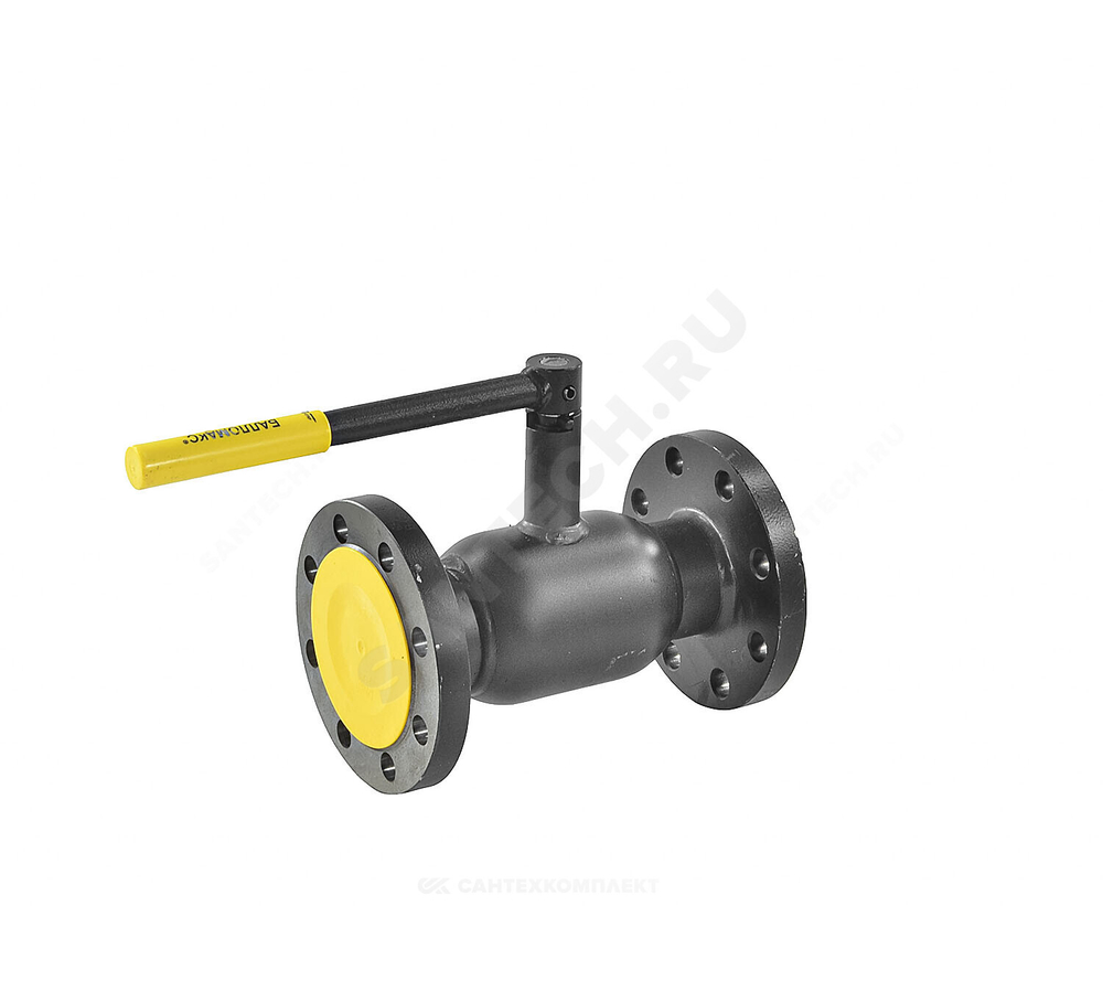 Кран шаровой сталь 09Г2С Ballomax КШТ 60.103 Ду 65 Ру16 фл L=270мм BROEN КШТ 60.103.065.А.16