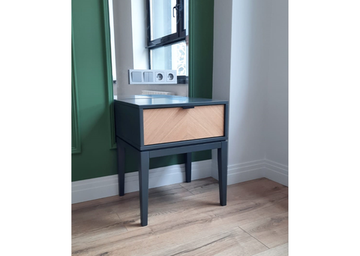 Тумба прикроватная Fjord 1 ящик (темно-серый)