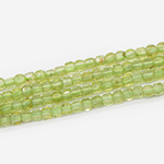 Оливин (Перидот), кубик, микроогранка, 2,5мм