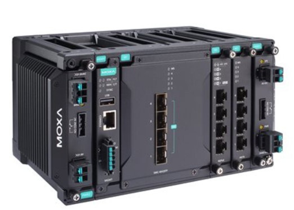 Коммутатор управляемый MOXA MDS-G4012-L3-4XGS-T