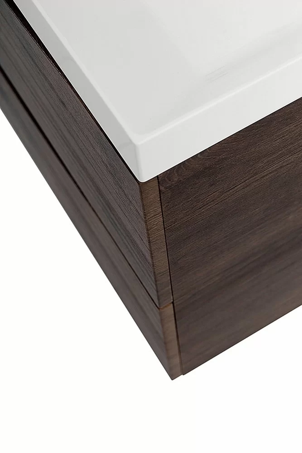 Тумба с раковиной Belbagno MARINO 100 подвесная Rovere Moro