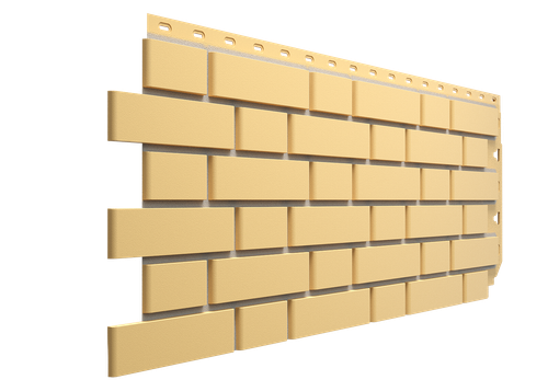 Фасадная панель Docke FLEMISH Желтый (кирпич)