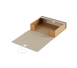 Короб архивный с завязками OfficeSpace, 80мм, переплетный картон, до 700л.